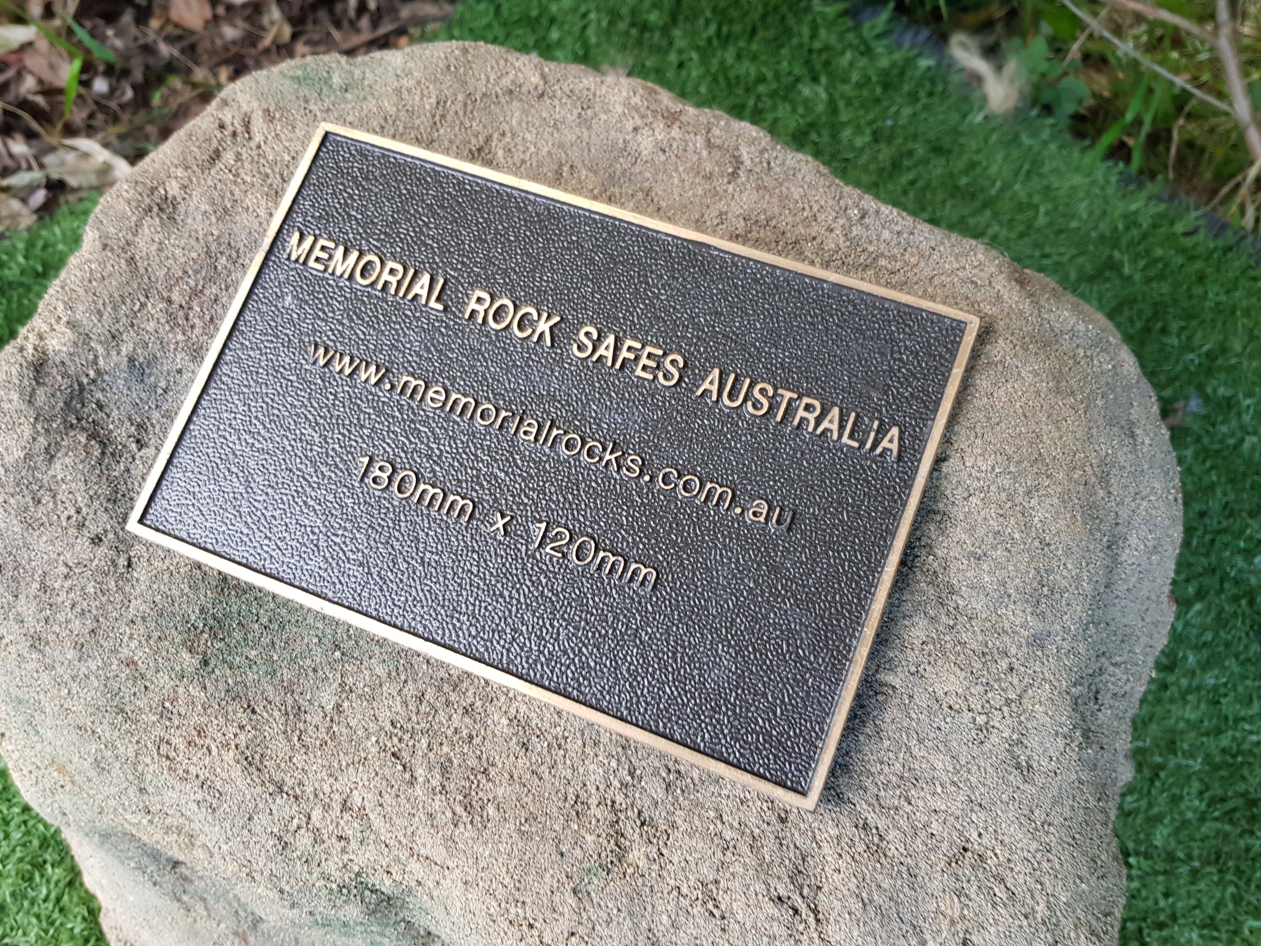 Memorial Rock Urn 1664 Large Sandstone