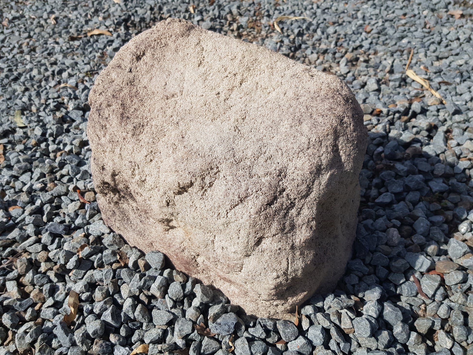 Rock Urn for ashes.  Free shipping on US orders.