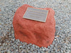 Memorial Rock Urn 1685 Large Red