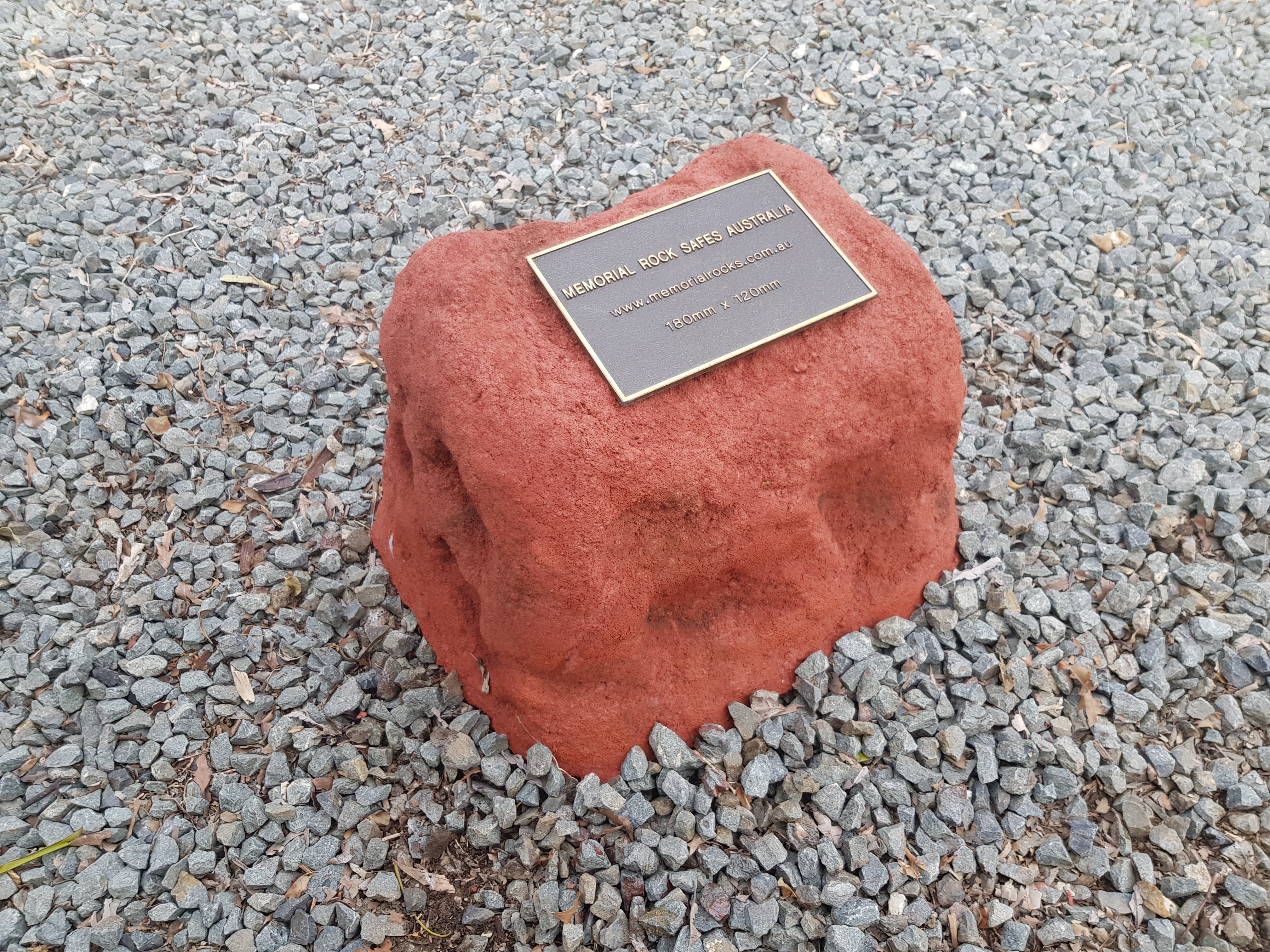 Memorial Rock Urn 1685 Large Red