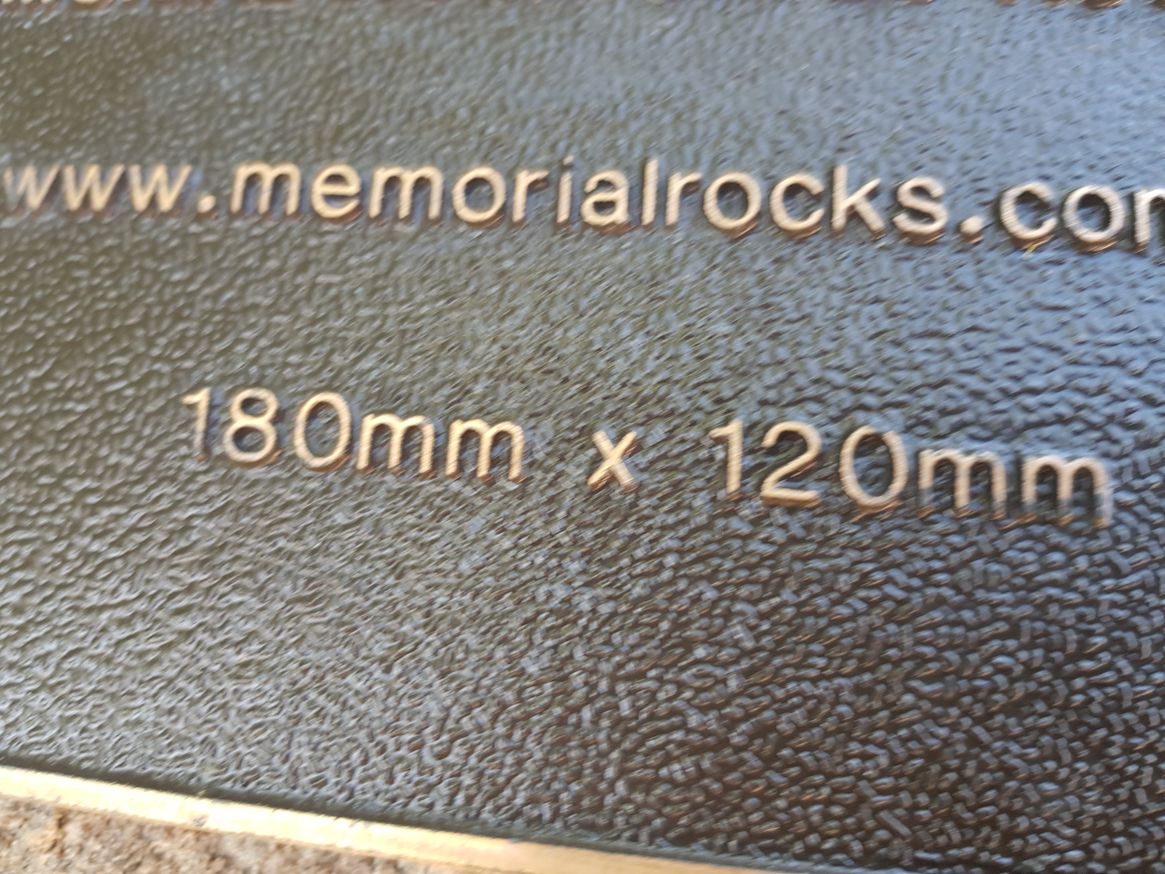 Memorial Rock Urn 1688 Large Black