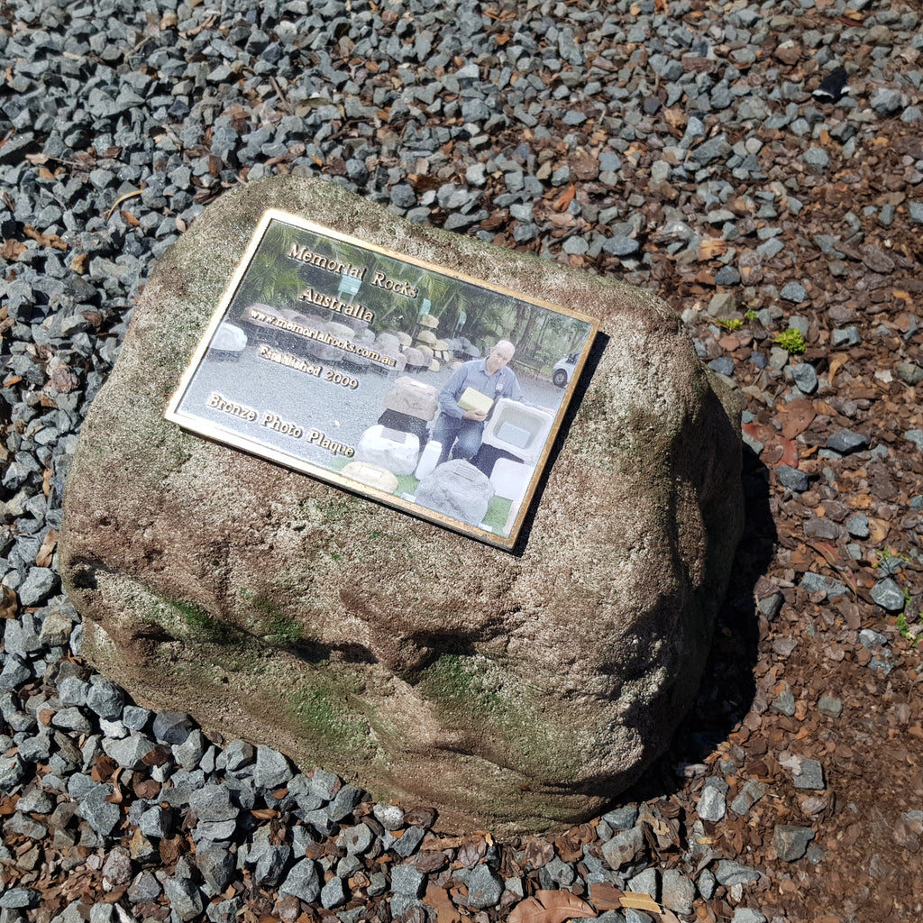 Memorial Rock Urn 1726  Large Sandstone