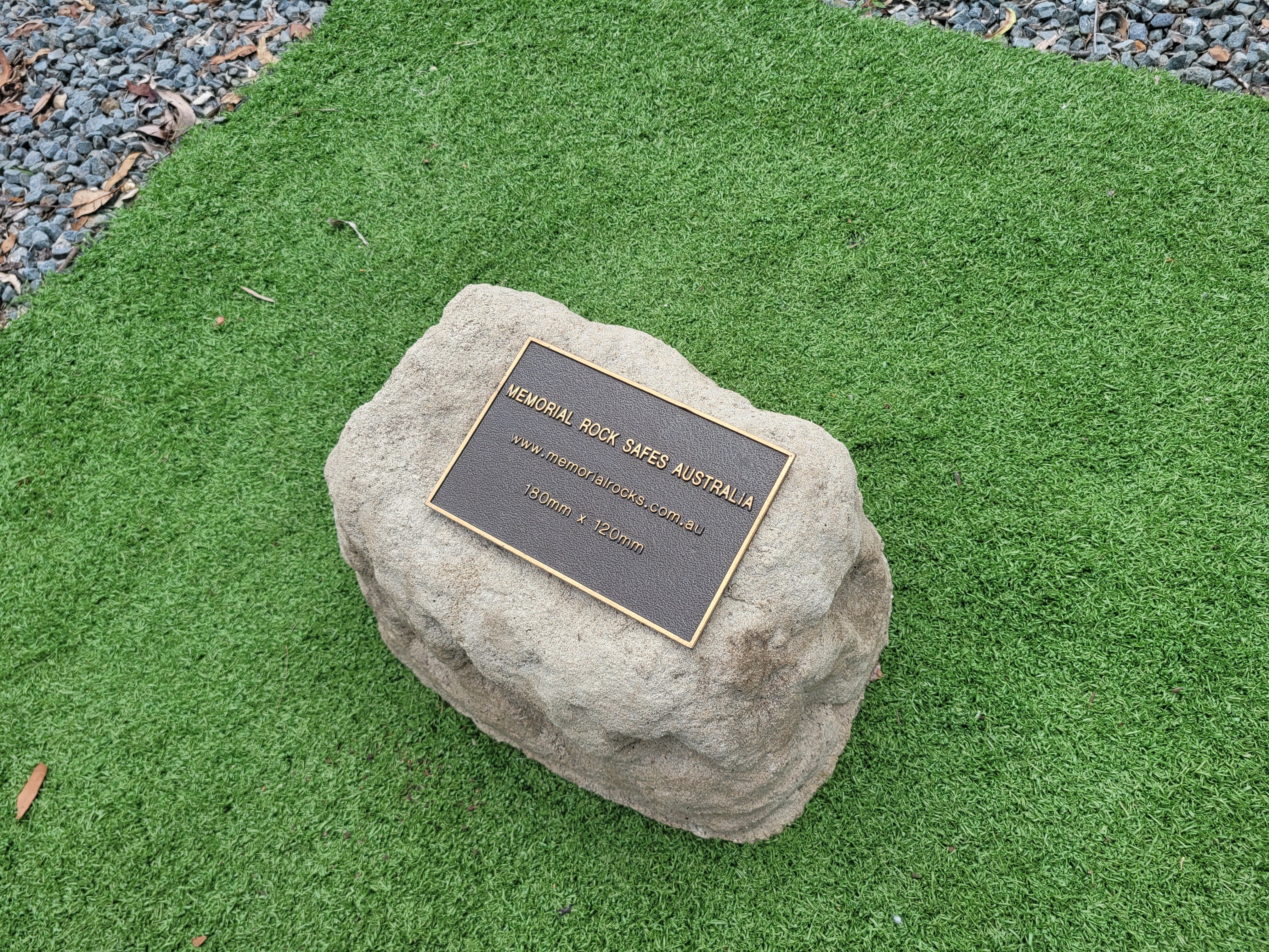 Memorial Rock Urn 1740 Medium Natural Riversand