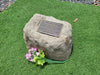 Memorial Rock Urn 1740 Medium Natural Riversand