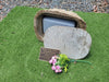 Memorial Rock Urn 1740 Medium Natural Riversand