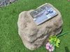 Memorial Rock Urn 1741  Large Natural Riversand