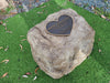 Memorial Rock Urn 1745 Large Double Natural Riversand