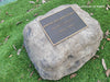 Memorial Rock Urn 1802  Large Double Natural Riversand