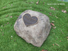 Memorial Rock Urn 1803  Large Double Natural Riversand