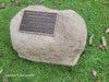 Memorial Rock Urn 1817 Regular Natural Riversand