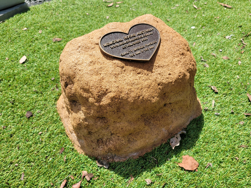 Memorial Rock Urn 1827  Medium Sandstone