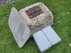 Memorial Rock Urn 1835 Extra-Large White