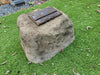 Memorial Rock Urn 1837 Large Double Natural Riversand