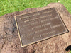 Memorial Rock Urn 1858  Medium Brown