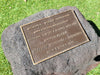 Memorial Rock Urn 1860  Medium Charchole / Black