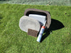 Memorial Rock Urn 1860  Medium Charchole / Black