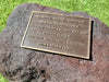 Memorial Rock Urn 1862 Medium Charchole / Black
