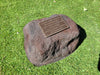 Memorial Rock Urn 1862 Medium Charchole / Black