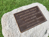 Memorial Rock Urn 1863 Medium White