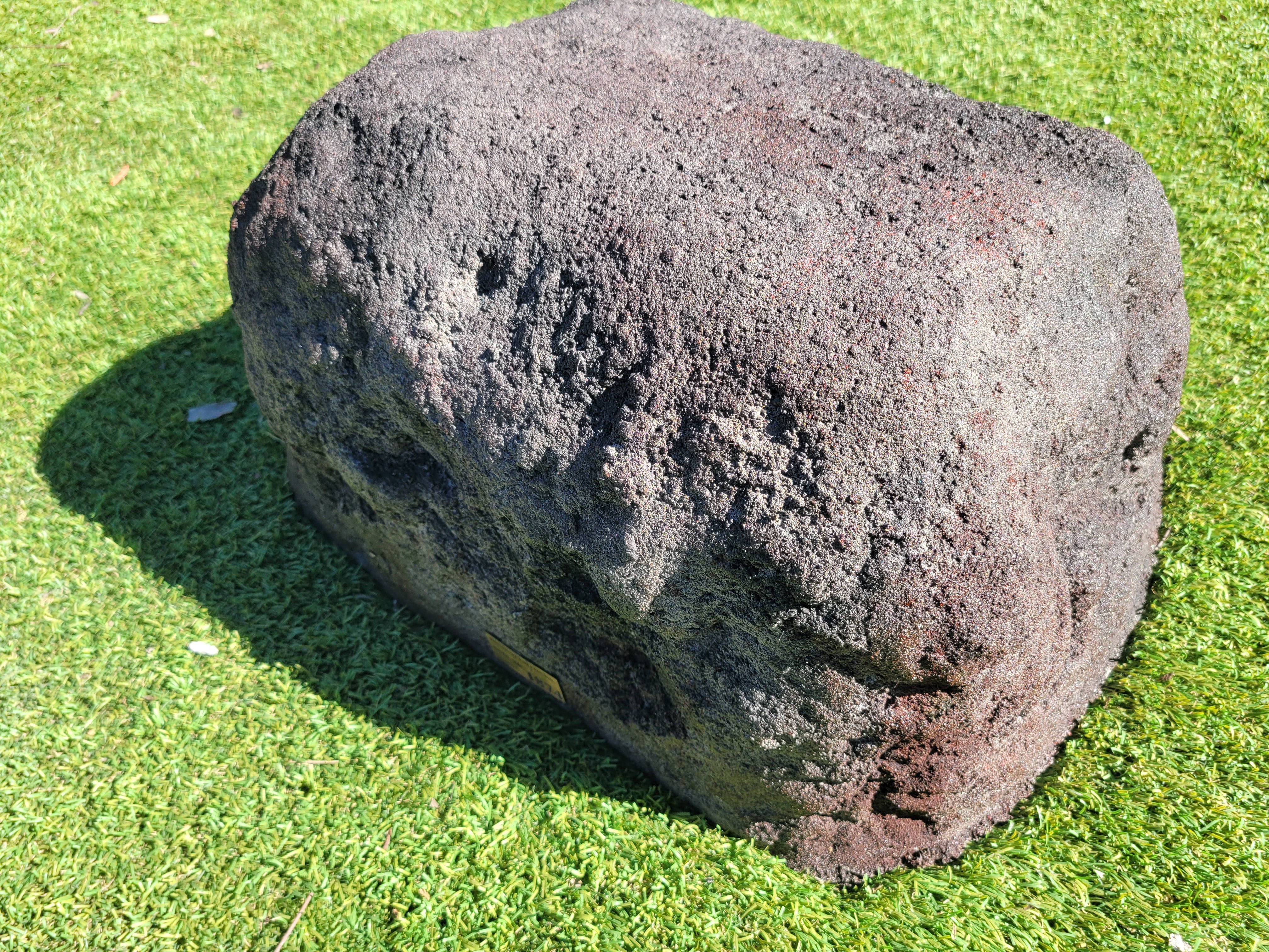 Memorial Rock Urn 1874 Large Double Charcoal/ Black