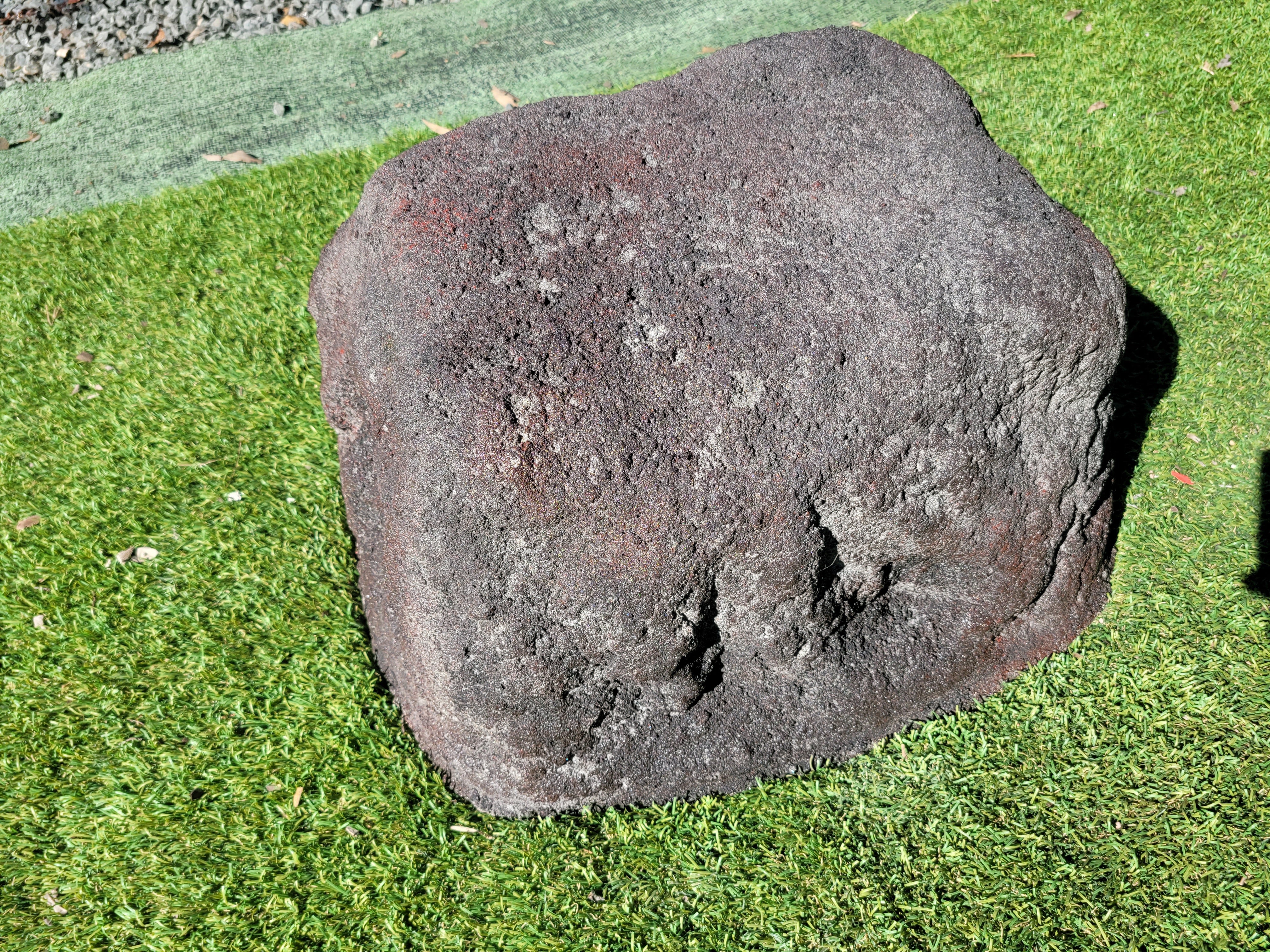 Memorial Rock Urn 1874 Large Double Charcoal/ Black