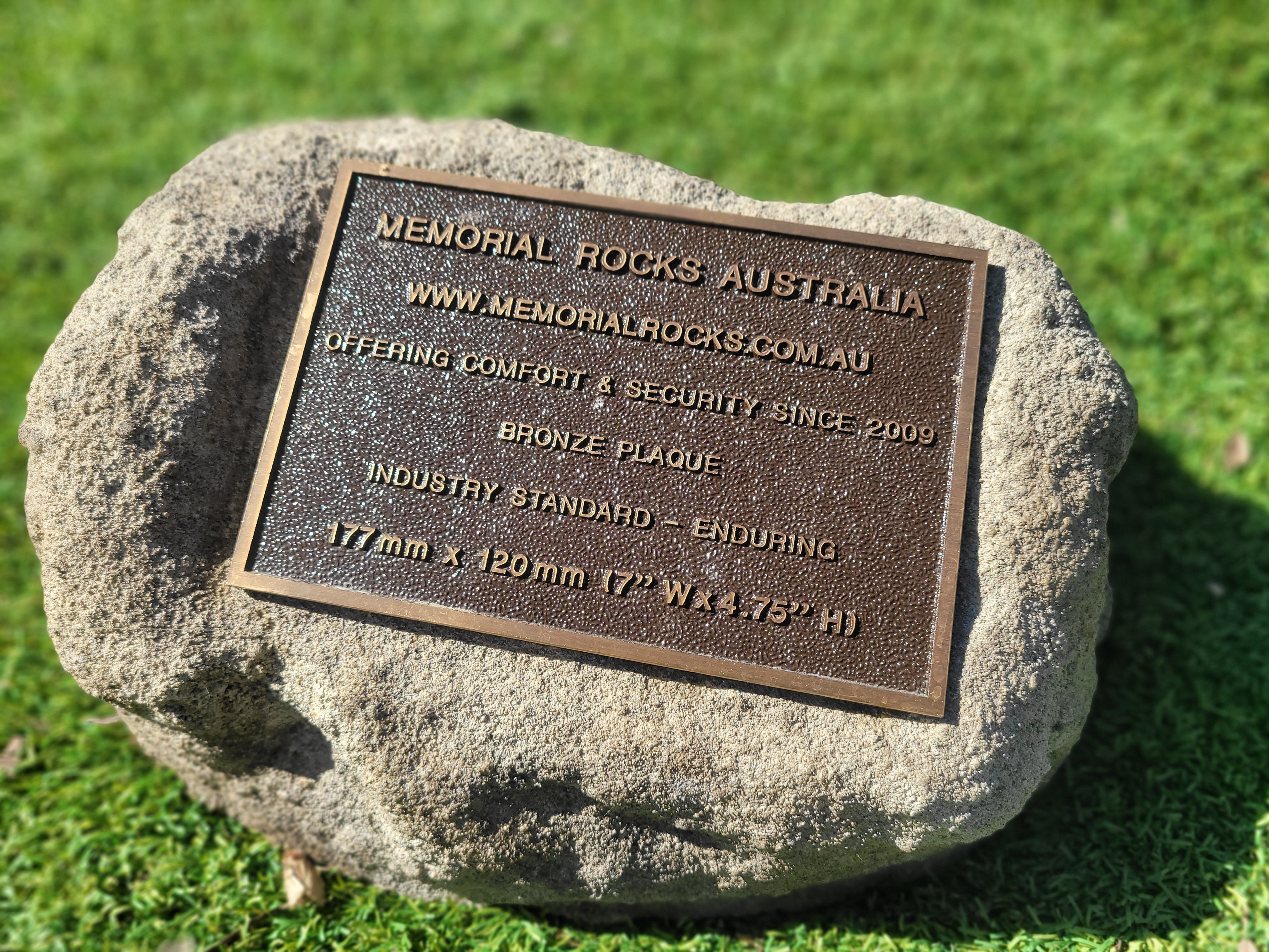 Memorial Paver Stone 1886 (Not an Urn) (plaque sold separately)