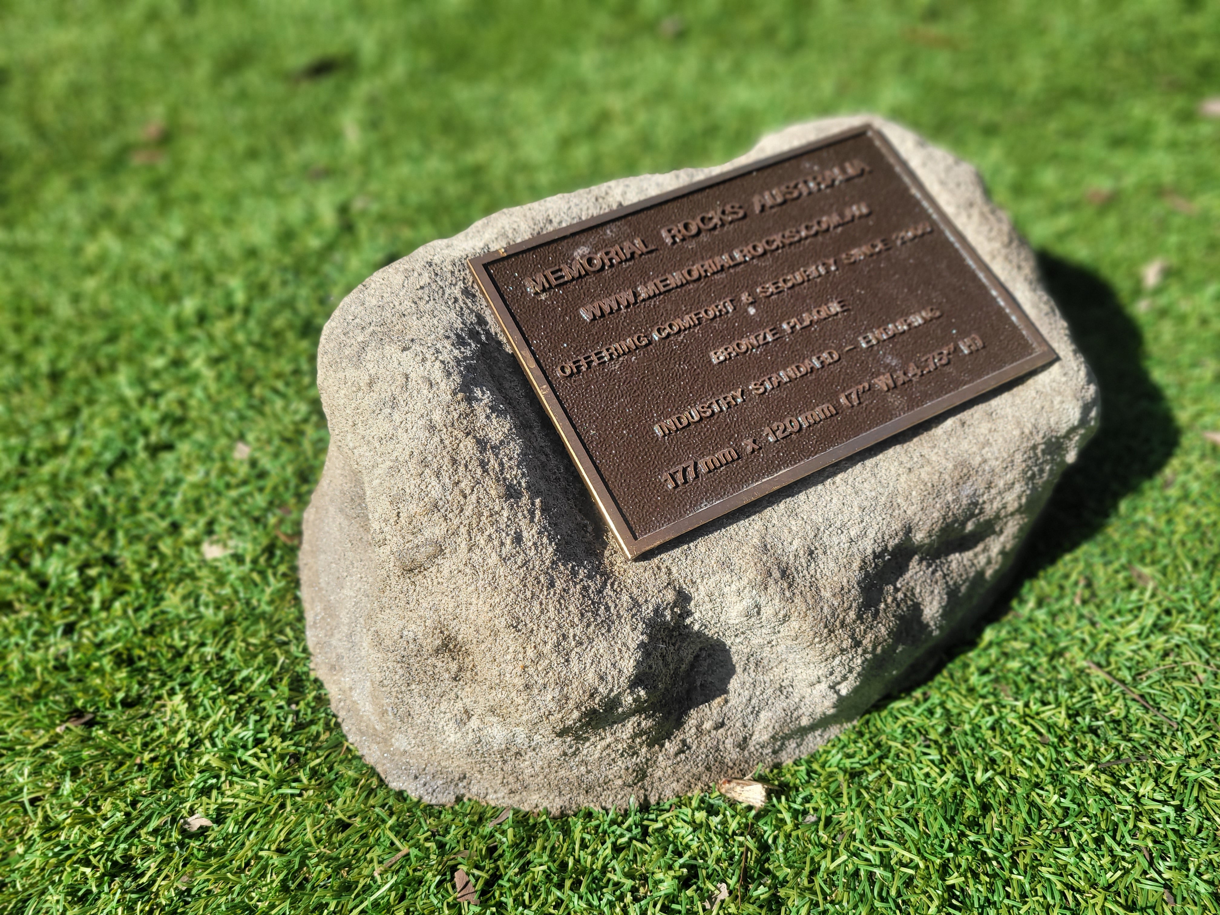 Memorial Paver Stone 1886 (Not an Urn) (plaque sold separately)