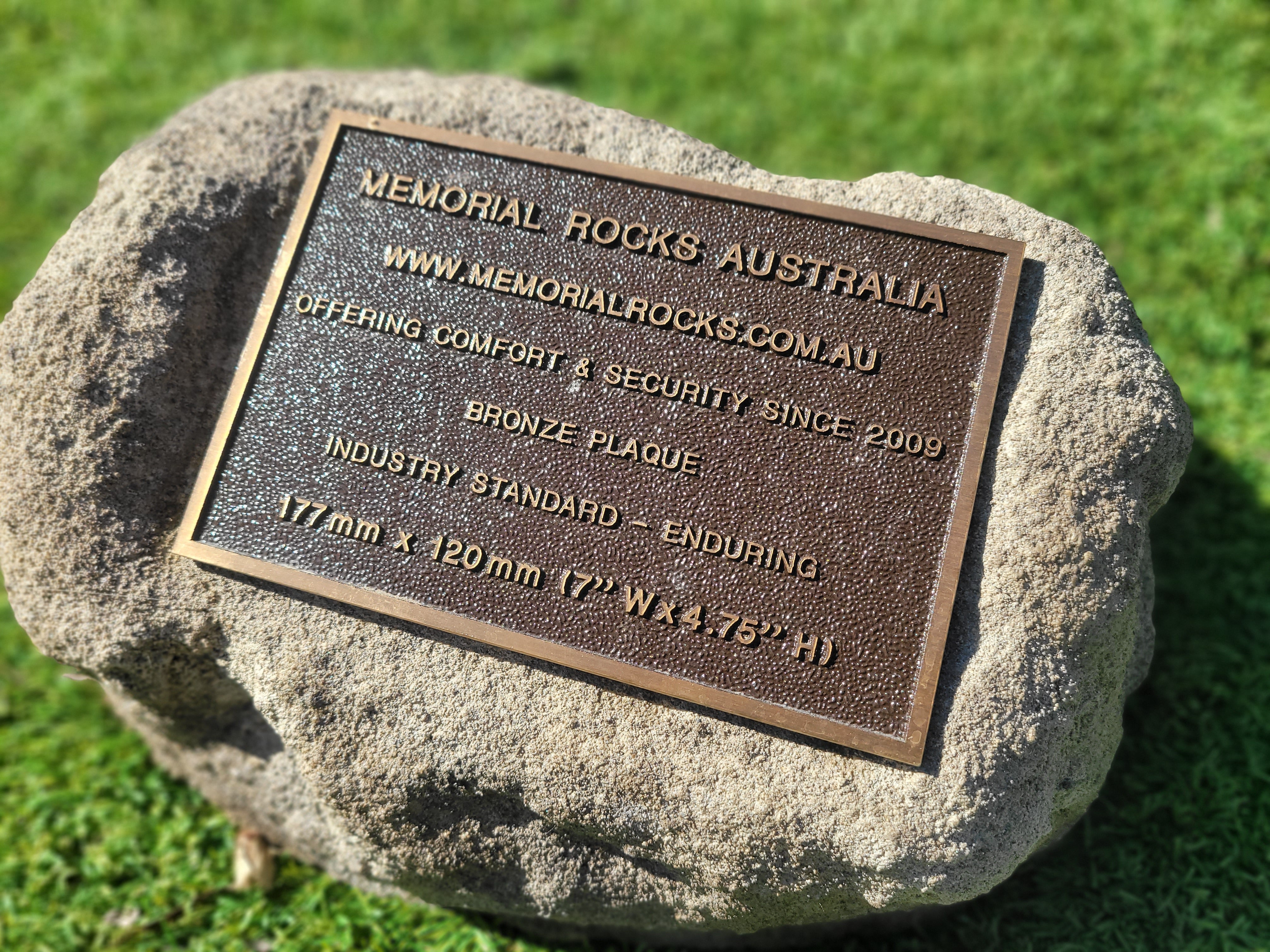 Memorial Paver Stone 1886 (Not an Urn) (plaque sold separately)