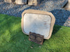 Memorial Rock Urn 1909 Large Double Natural Riversand