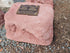 Memorial Rock Urn 1919 Extra-Large  Pink / Red