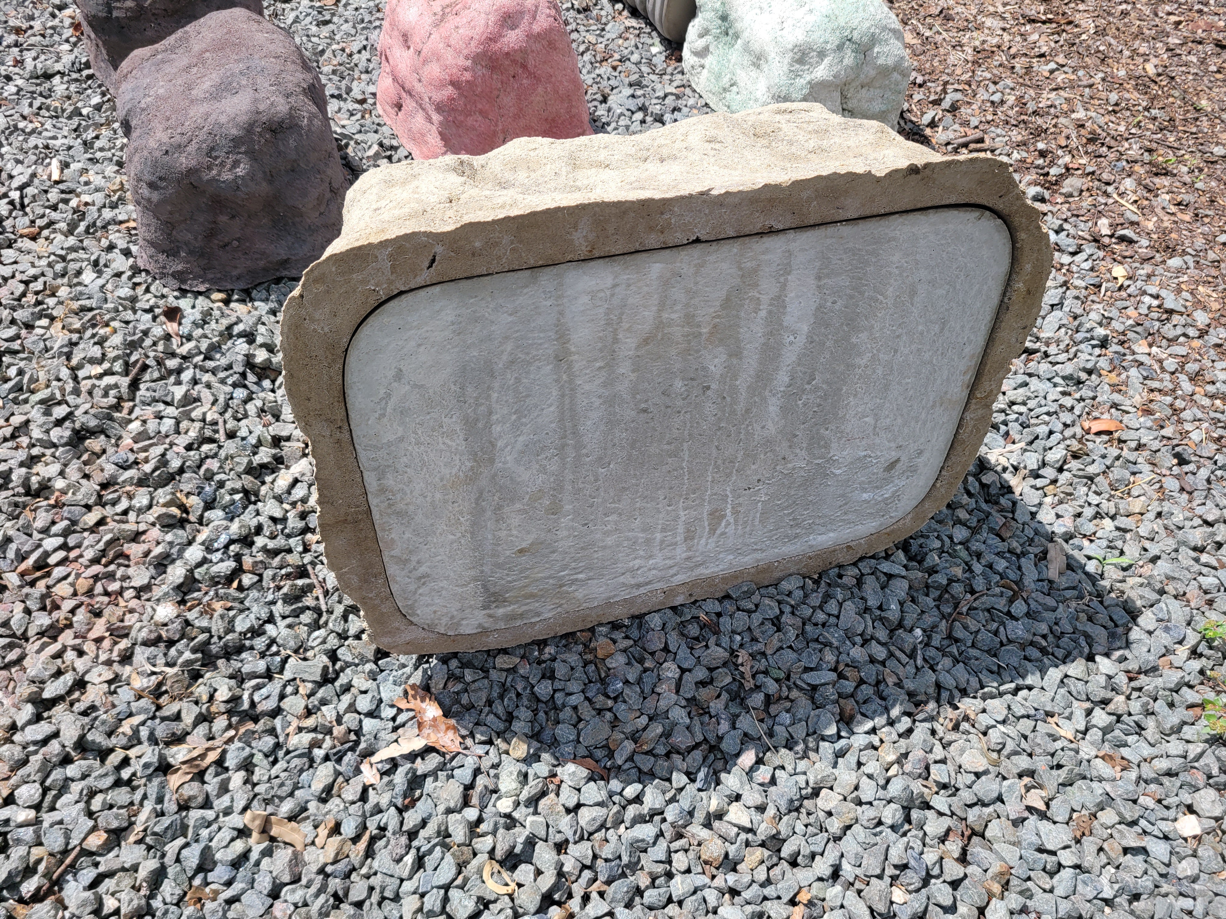 Memorial Rock Urn 2050 Extra-Large  Natural Riversand