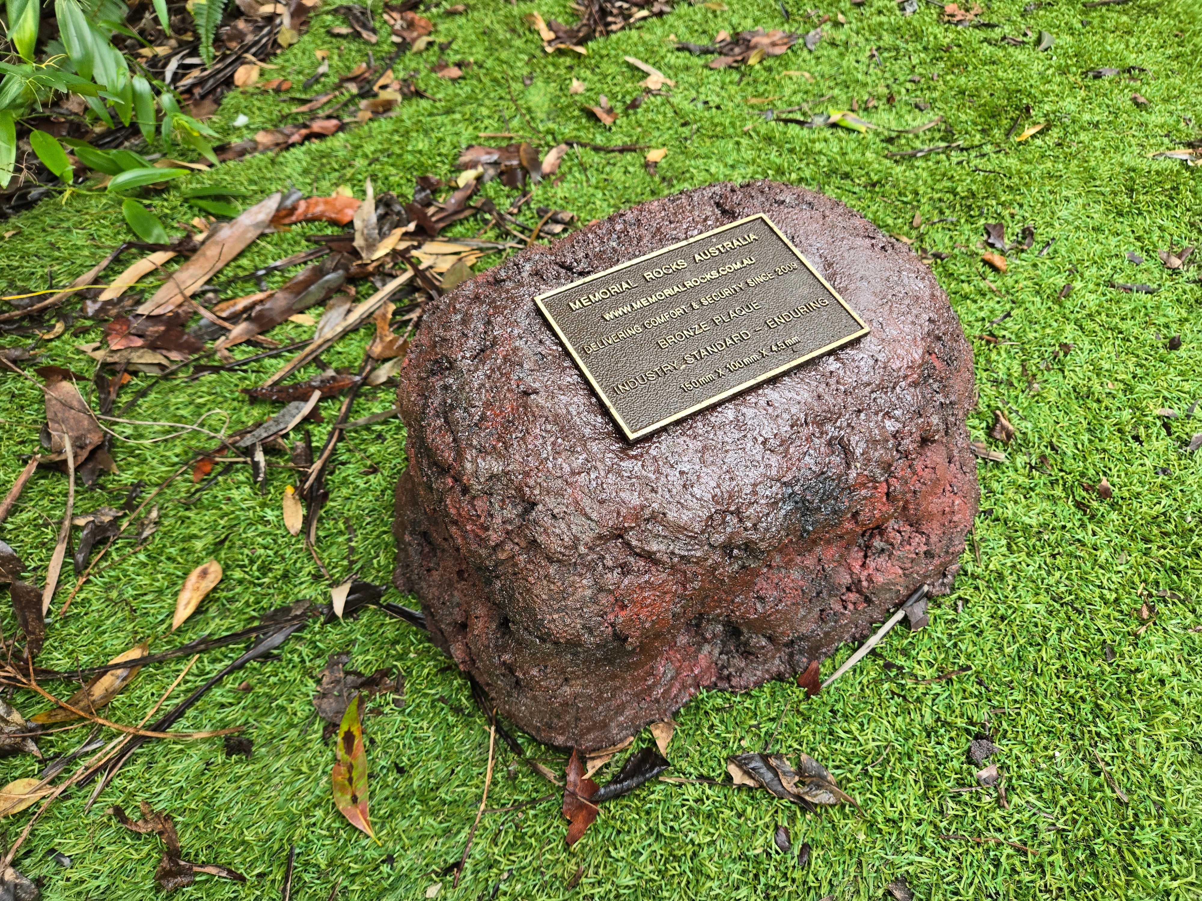 Memorial Rock Urn  2148 Regular Black