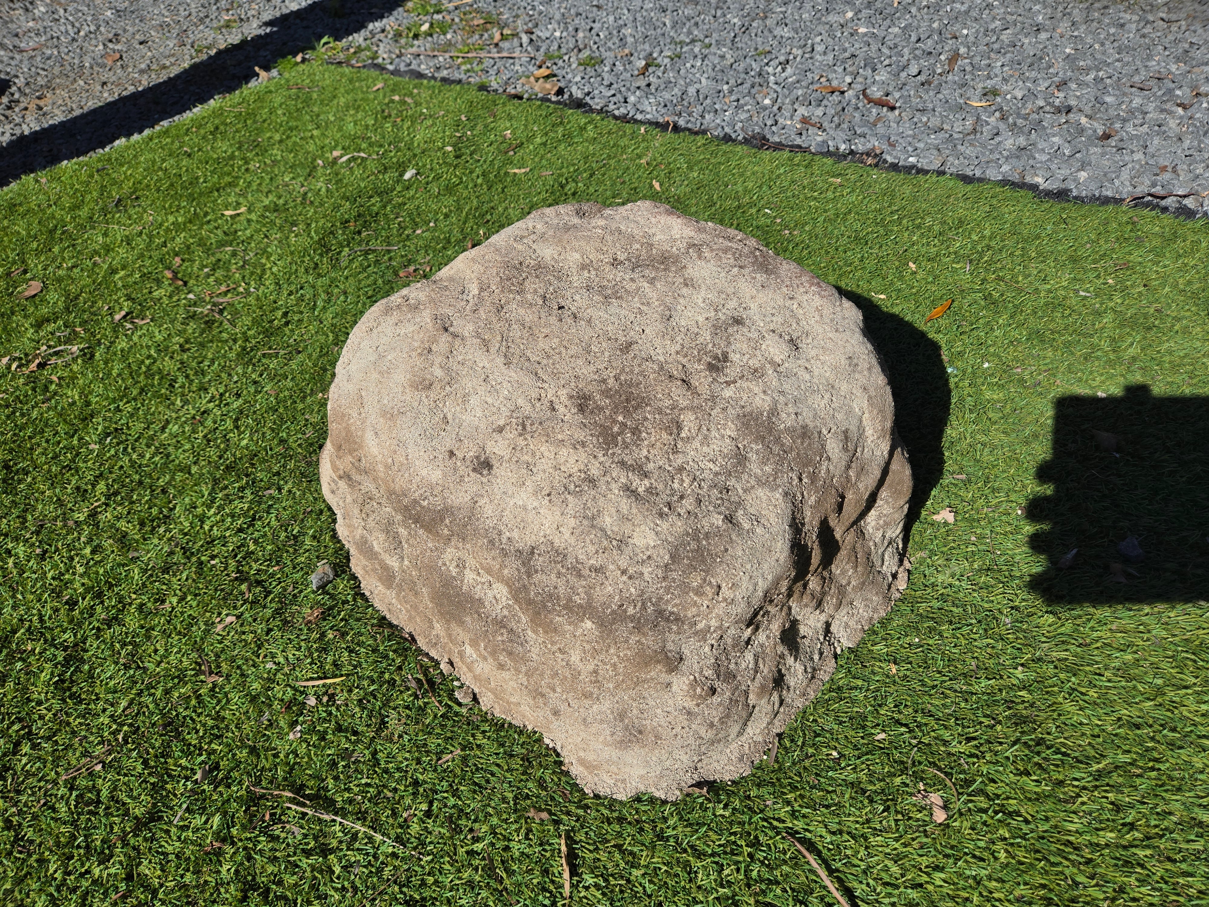 Memorial Rock Urn 2168 Large Double Natural Riversand