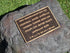 Memorial Rock Urn  2185 Regular Black