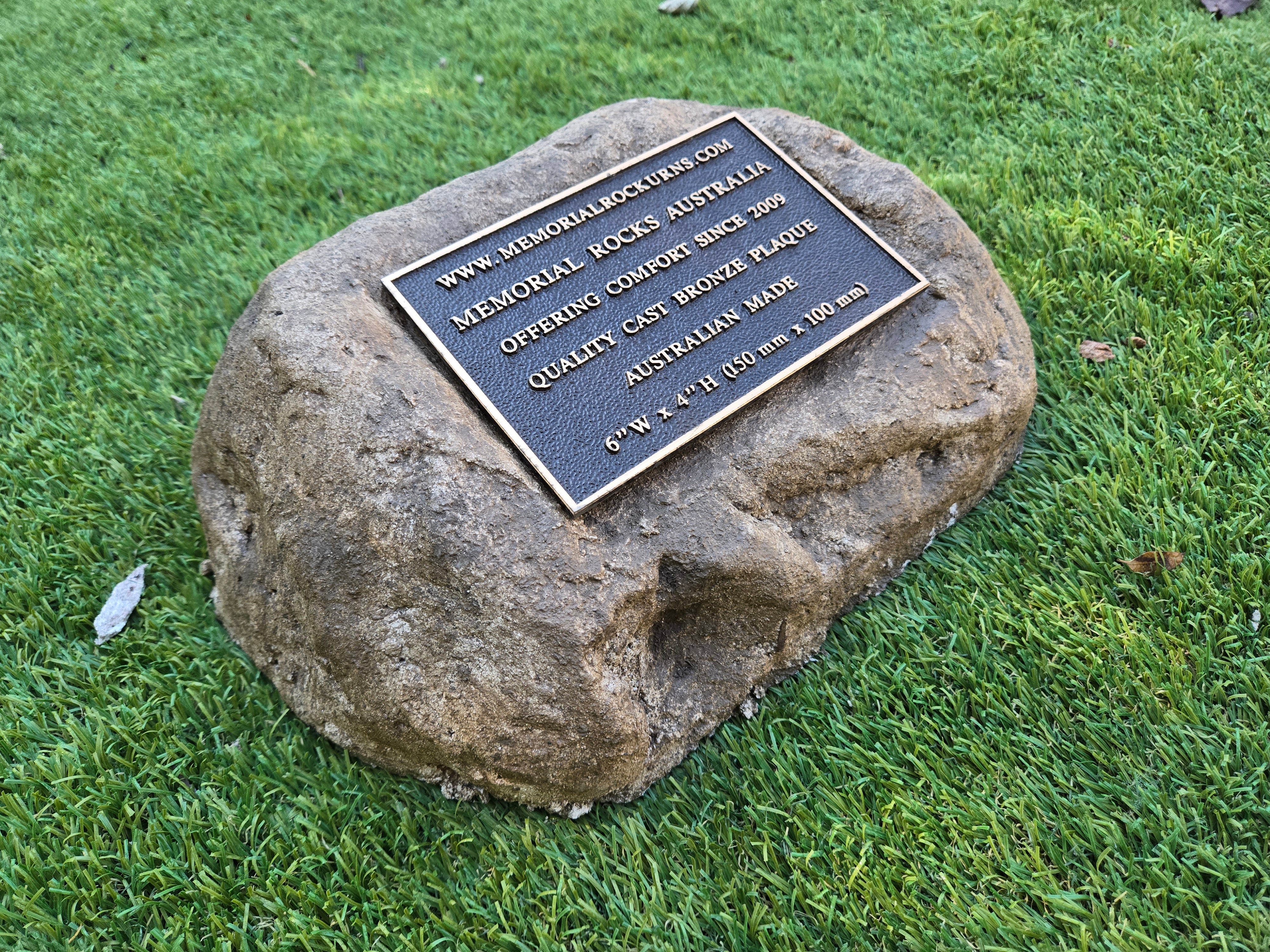 Memorial Paver Stone 2218 (Not an Urn) (plaque sold separately)