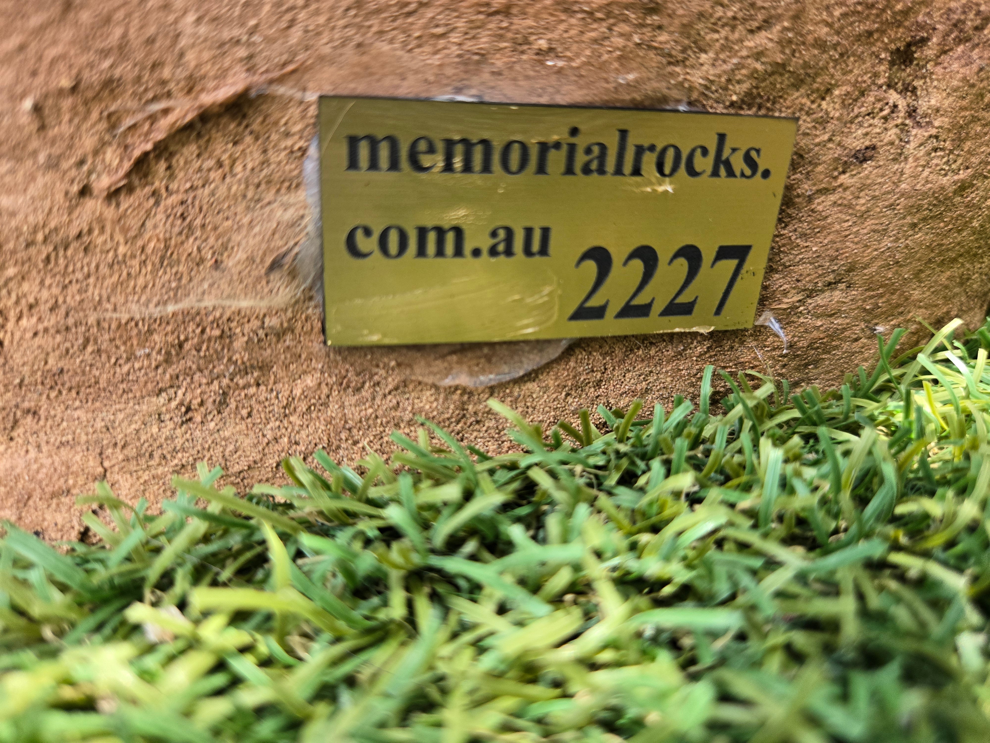 Memorial Rock Urn  2227 Regular Sandstone