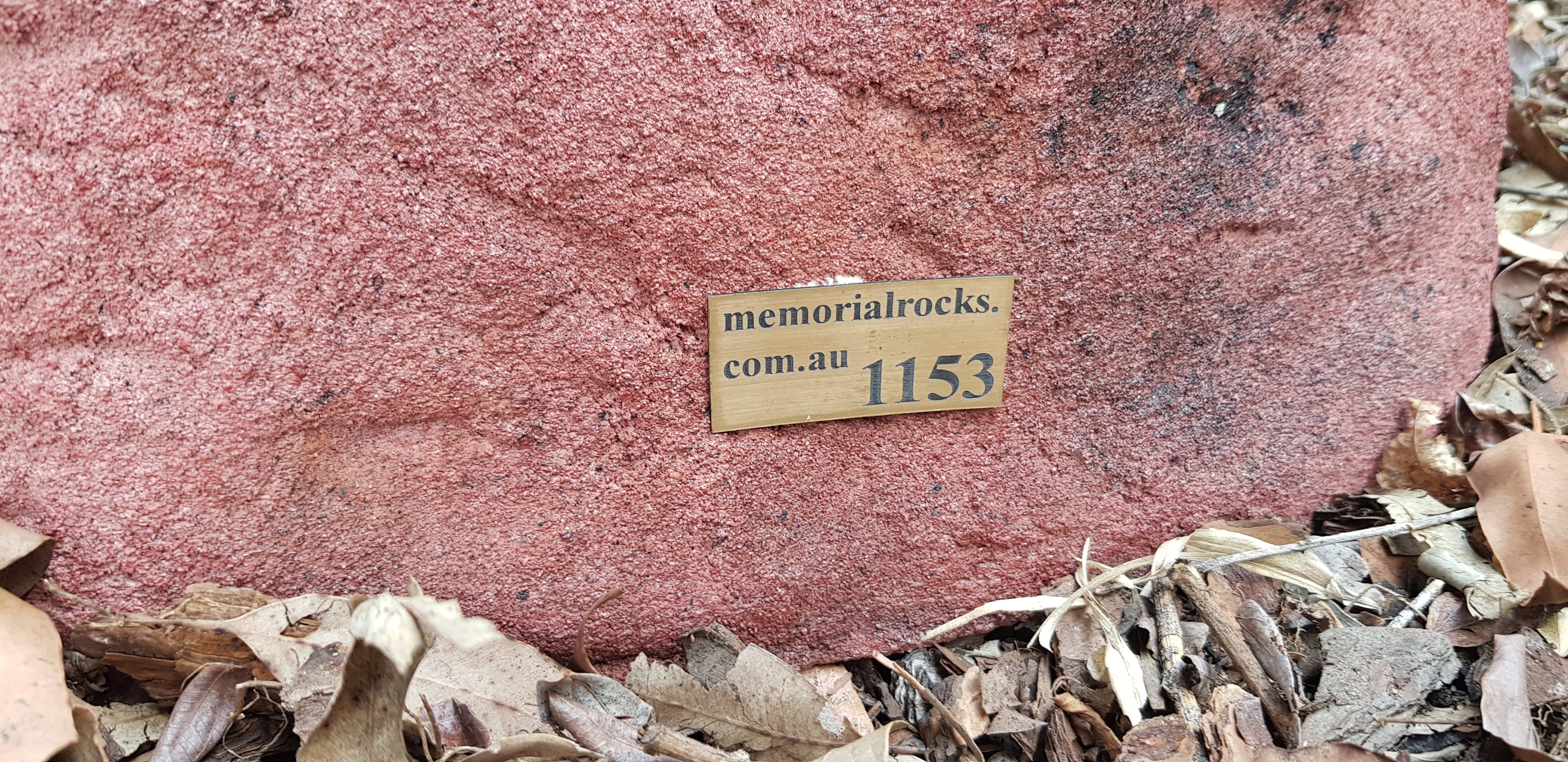 Discounted Memorial Rock Urn 1153 Medium Red