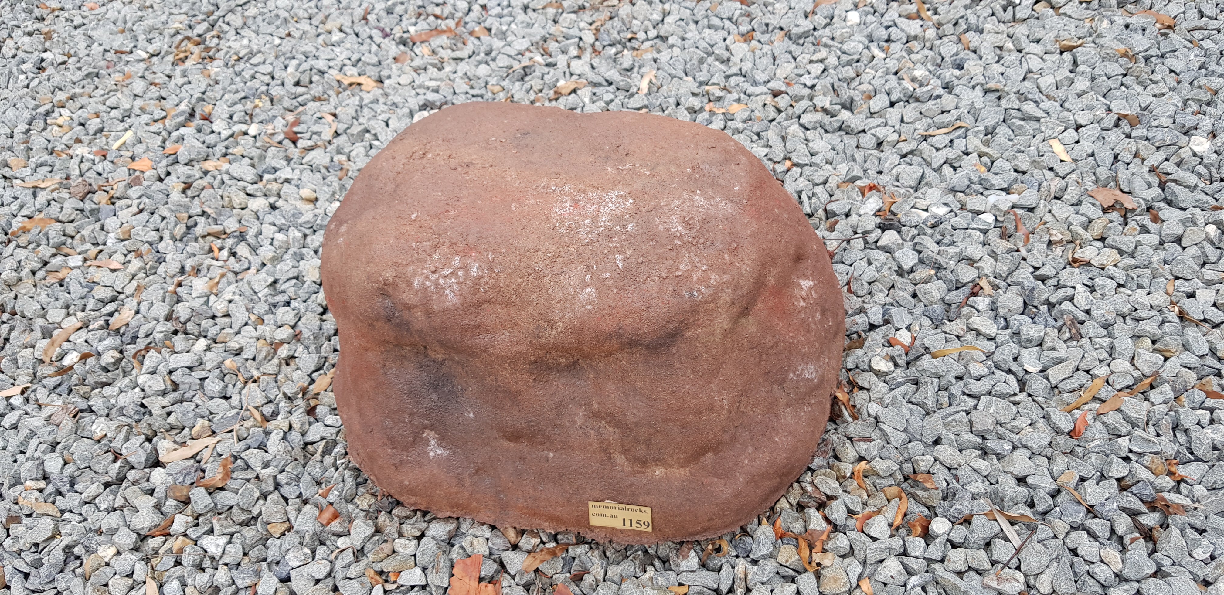 Memorial Rock Urn 1159 Large Single Brown