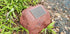 Large Double Memorial Rock Urn 1168  Red