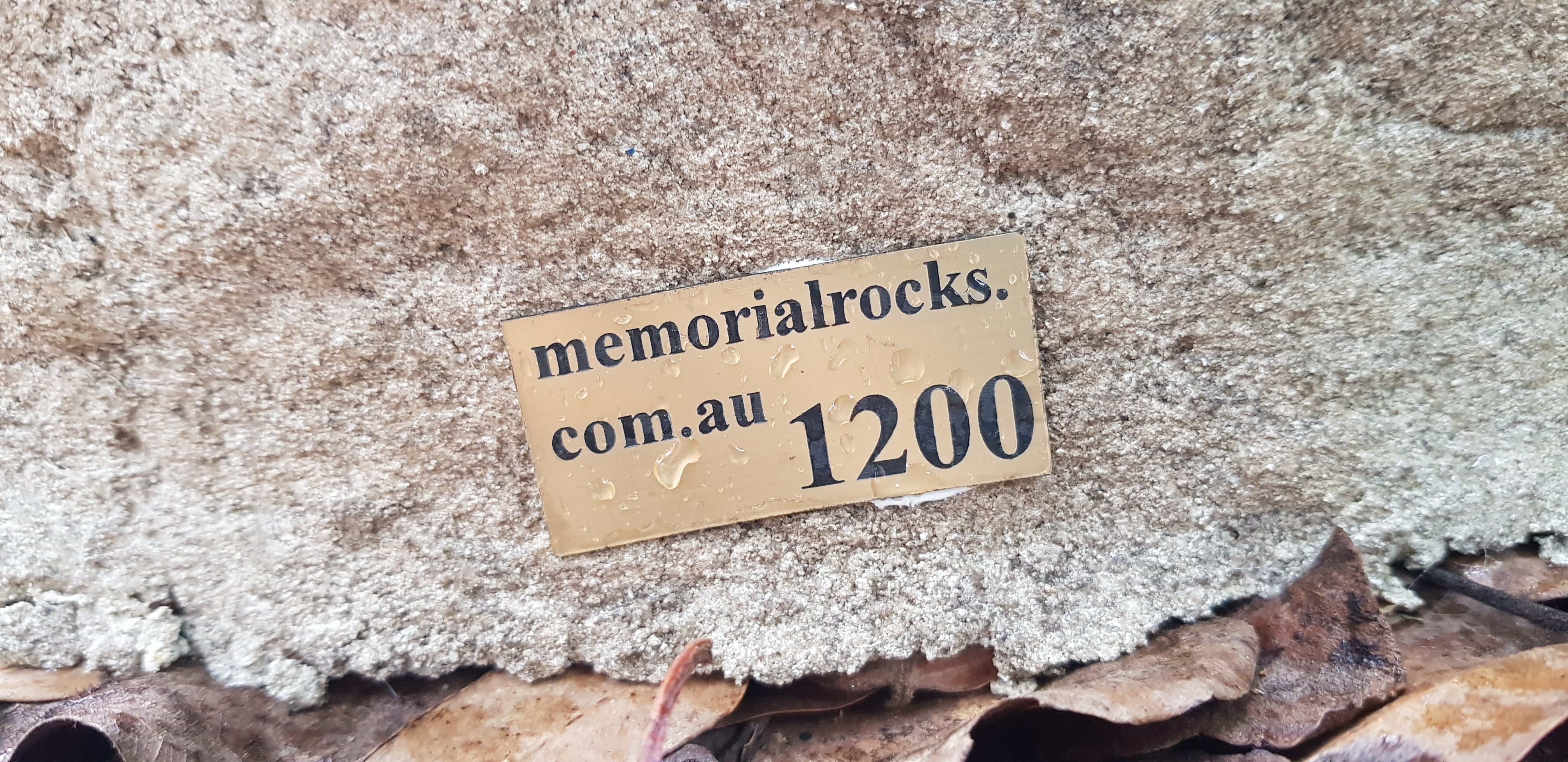 PET Memorial Rock Urn 1200