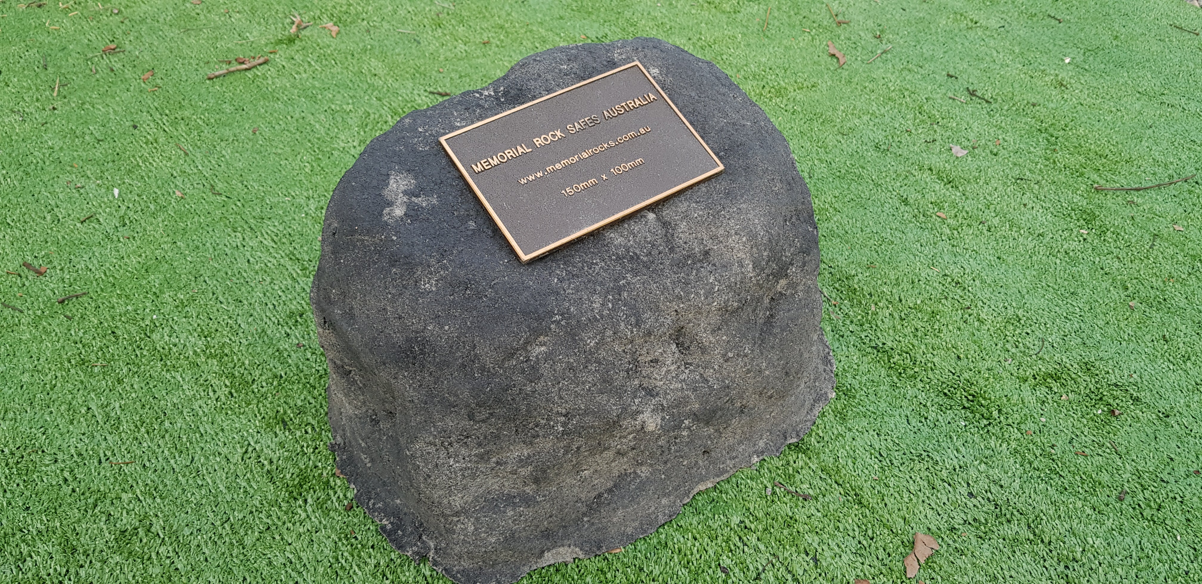 Discounted Memorial Rock Urn 1228 Medium Black