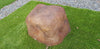 Large Double Memorial Rock Urn 1326  Brown