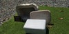 Memorial Rock Urn 1448 Regular/Small White