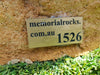 Memorial Rock Urn 1526 Medium Sandstone