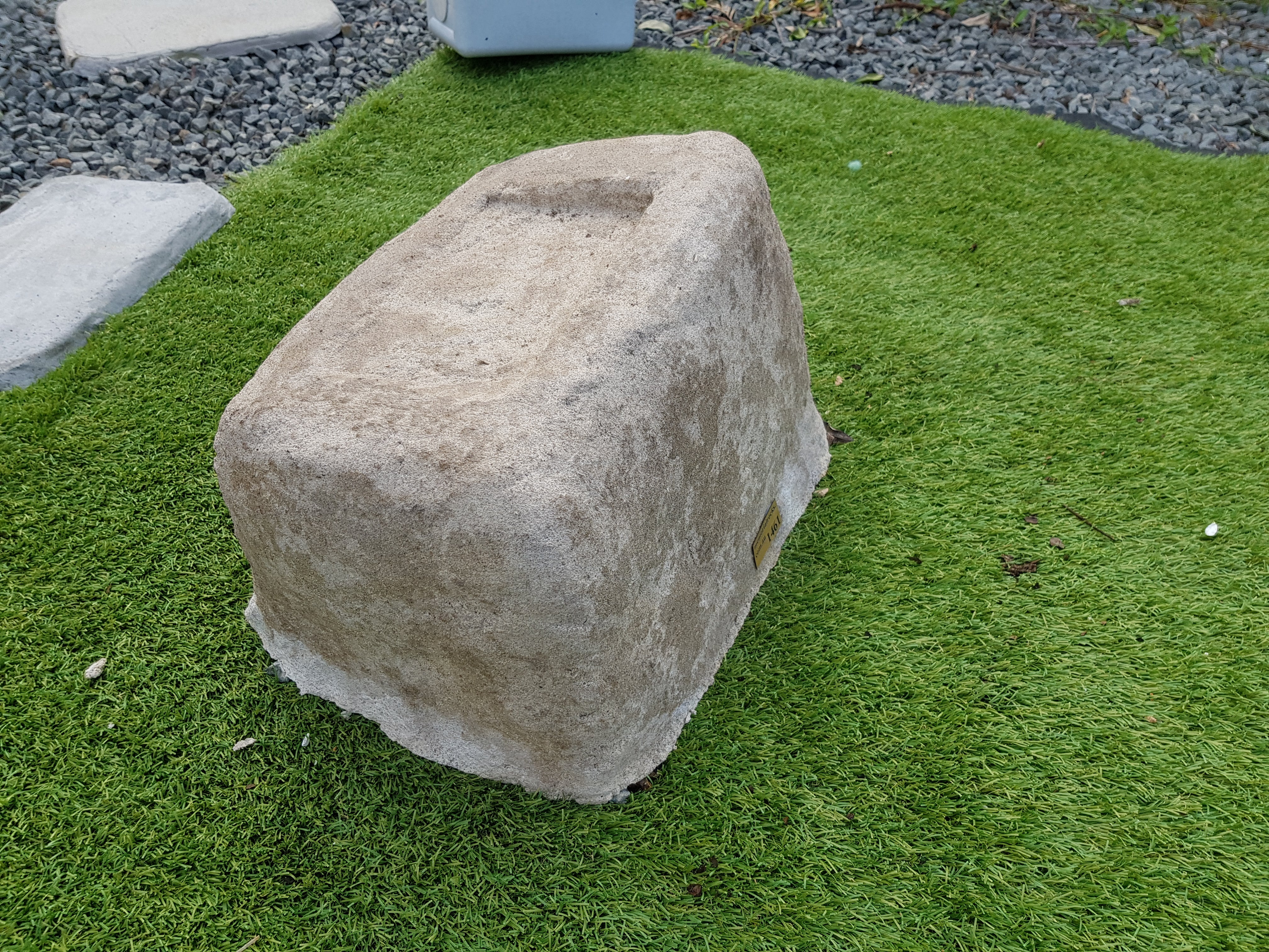Large Memorial Rock Urn 1461 Novelty 'Headstone'
