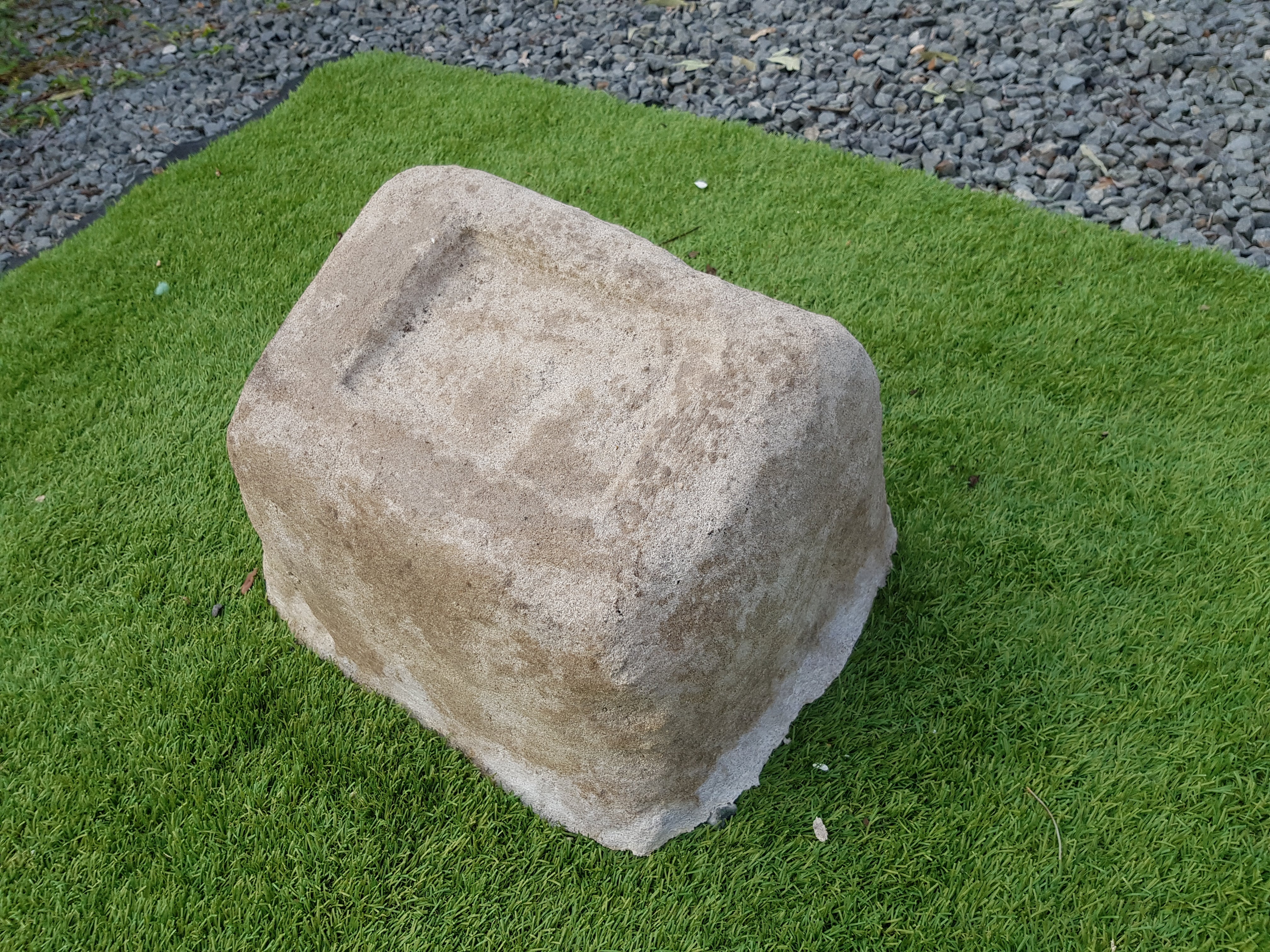 Large Memorial Rock Urn 1461 Novelty 'Headstone'