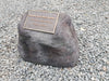 Memorial Rock Urn 1546 Large Single Black