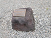 Memorial Rock Urn 1547 Large Single Black