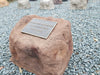 Memorial Rock Urn 1549 Large Double Brown