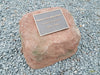 Memorial Rock Urn 1550 Large Double Brown